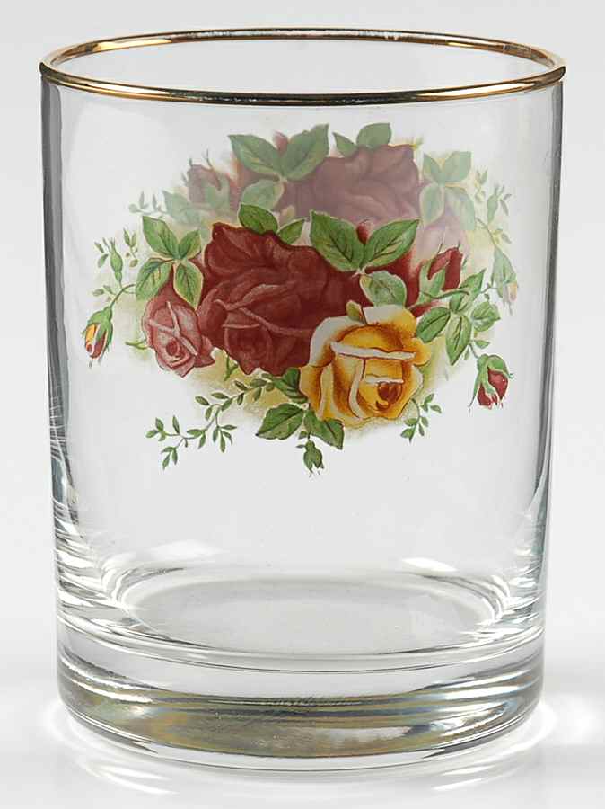 Old Country Roses 12 Oz Glassware Double Old Fashioned by Royal Albert-1