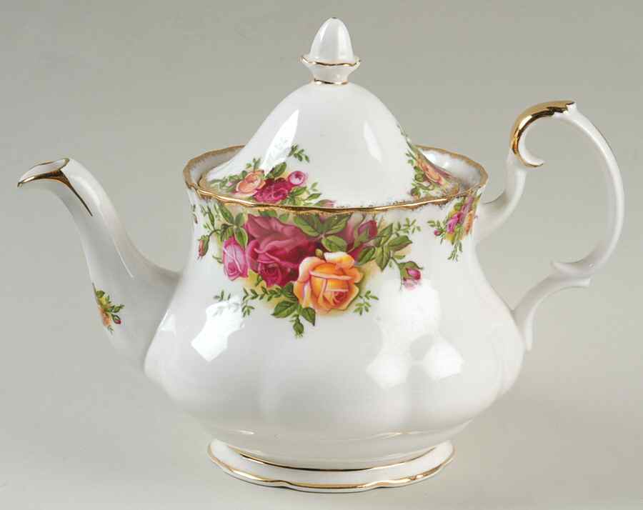 Old Country Roses Mini Teapot & Lid by Royal Albert-1