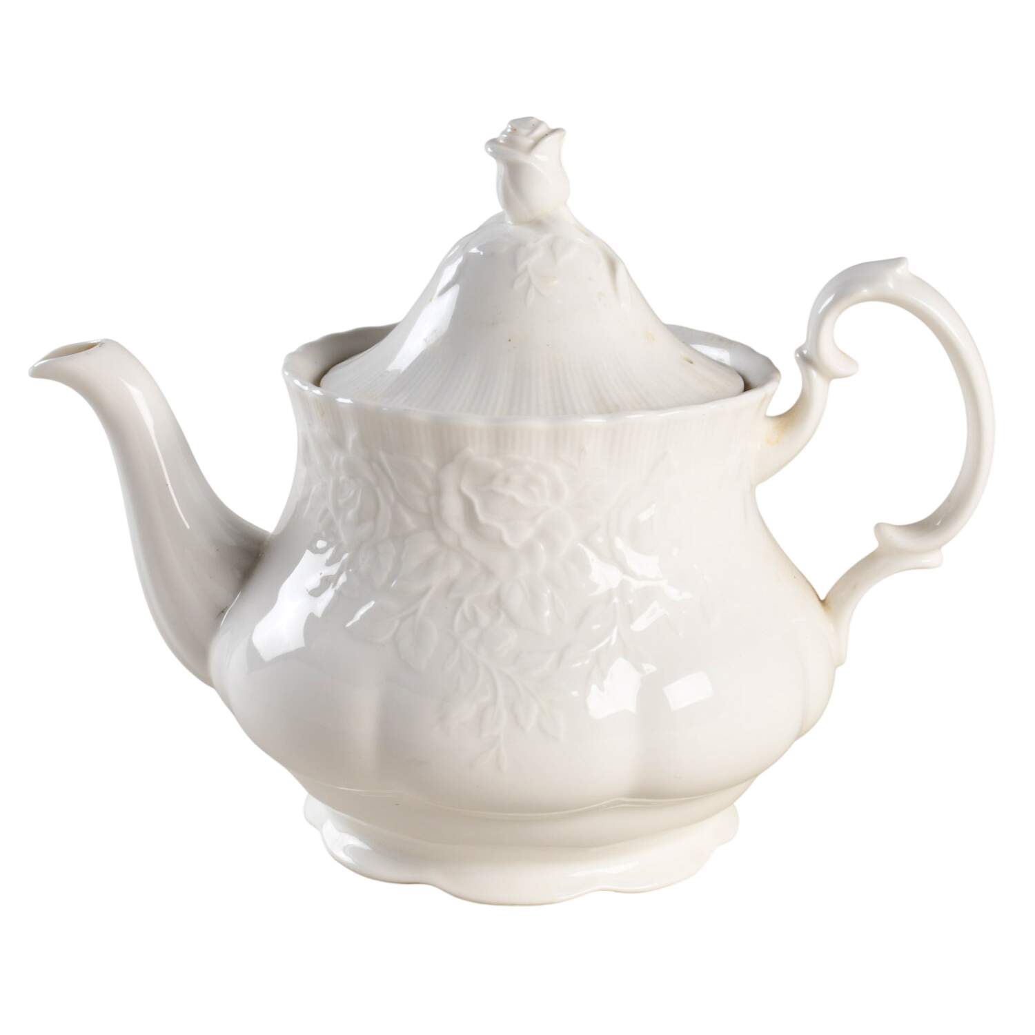 Old English Garden (No Trim) Teapot & Lid by Royal Albert-1