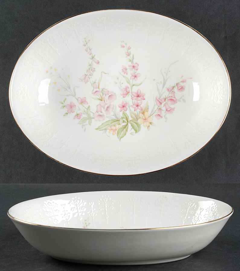 Parkland 10" Oval Vegetable Bowl by Royal Albert-1