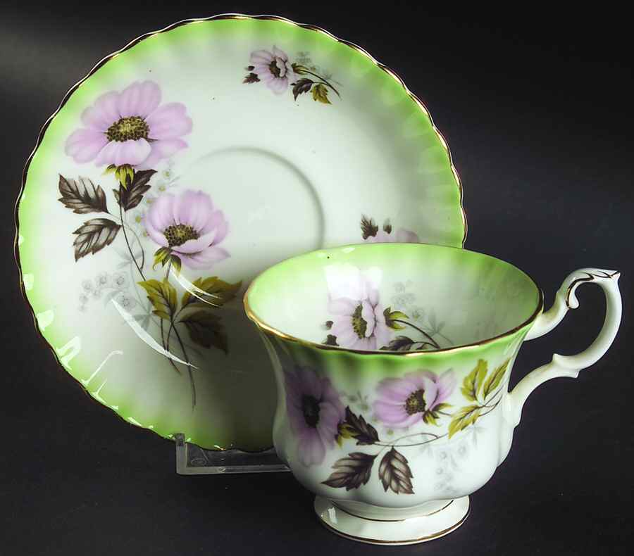 Radiance Series Footed Cup & Saucer Set by Royal Albert-1