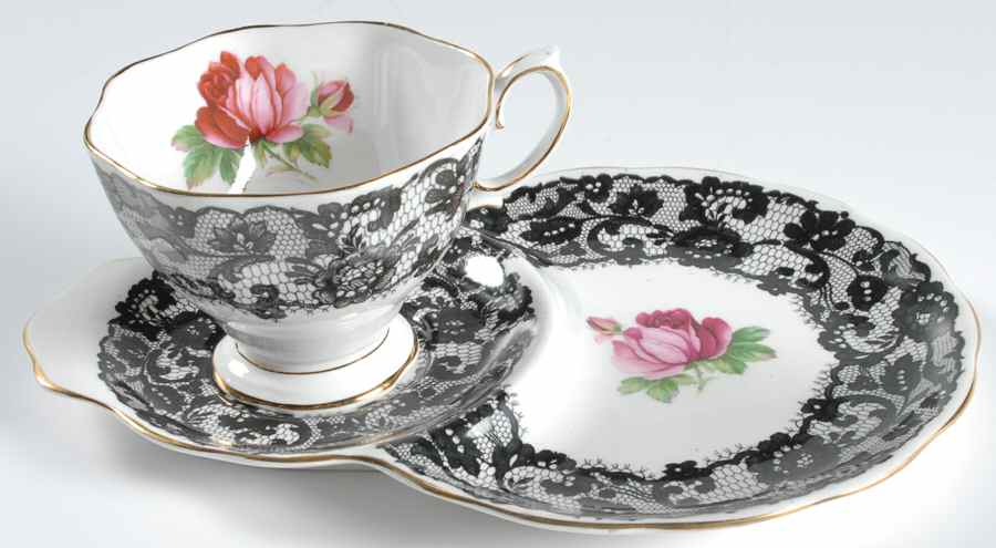 Senorita Dessert Plate & Cup Set by Royal Albert-1