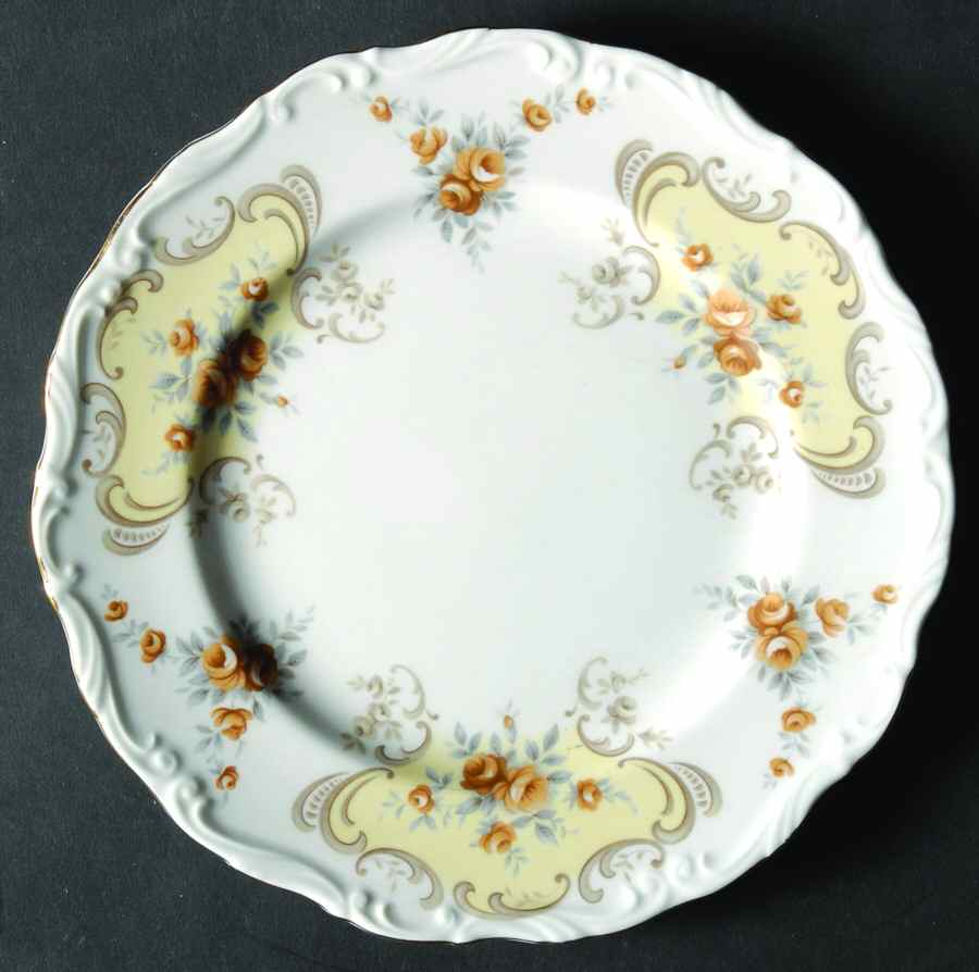 September Song Dessert/Pie Plate by Royal Albert-1