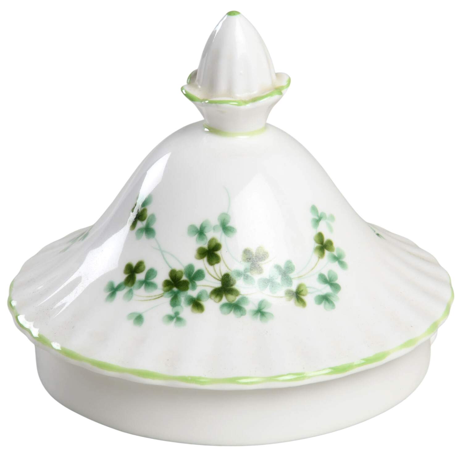 Shamrock (Green Trim, Newer) Lid for Teapot by Royal Albert-1