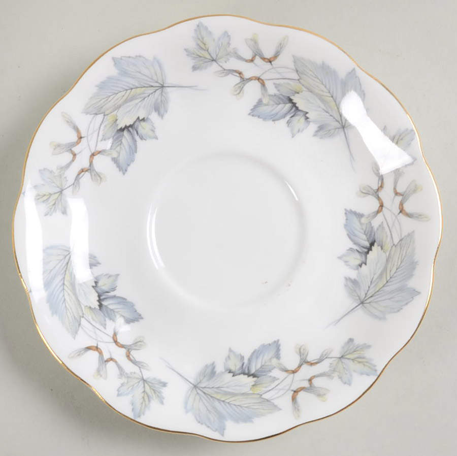 Silver Maple Saucer by Royal Albert-1