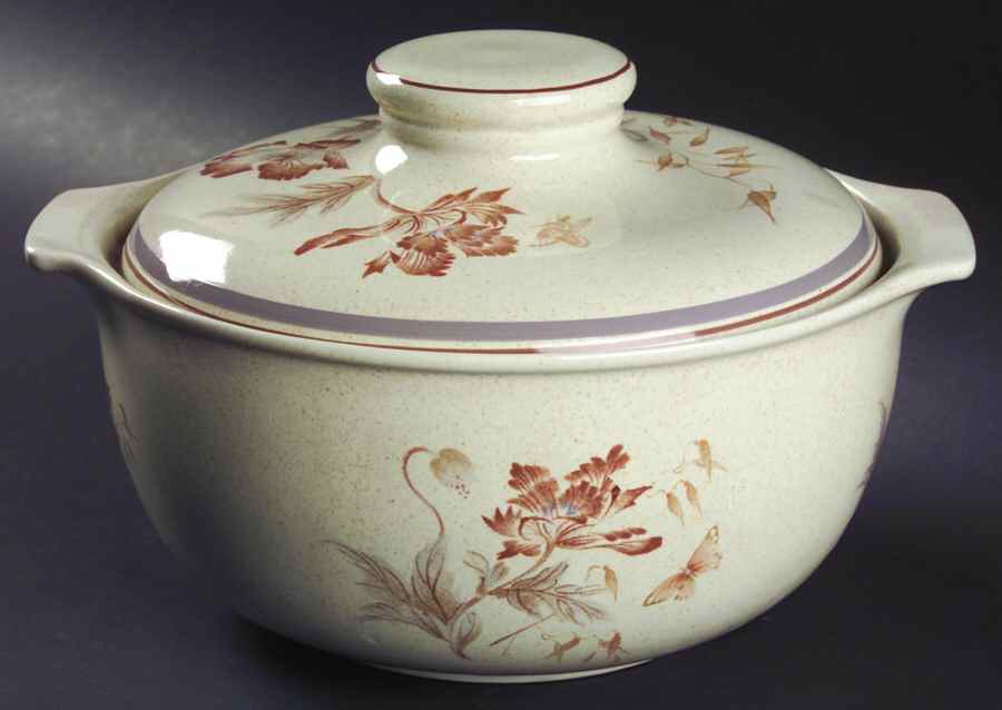 Summer Fantasy 2.5 Qt Round Covered Casserole by Royal Albert-1