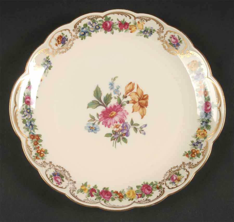 Nurenberg Handled Cake Plate by Royal Bayreuth-1