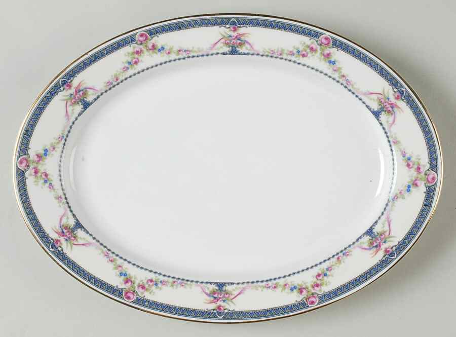 Rosemont 12" Oval Serving Platter by Royal Bayreuth-1