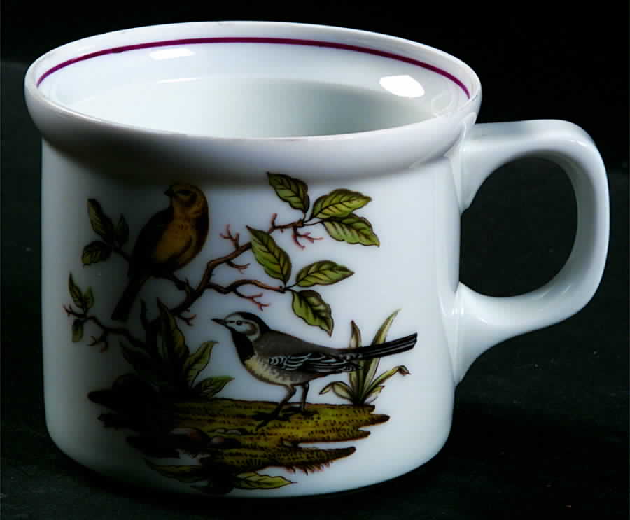 Wood Song Flat Cup by Royal Bayreuth-1