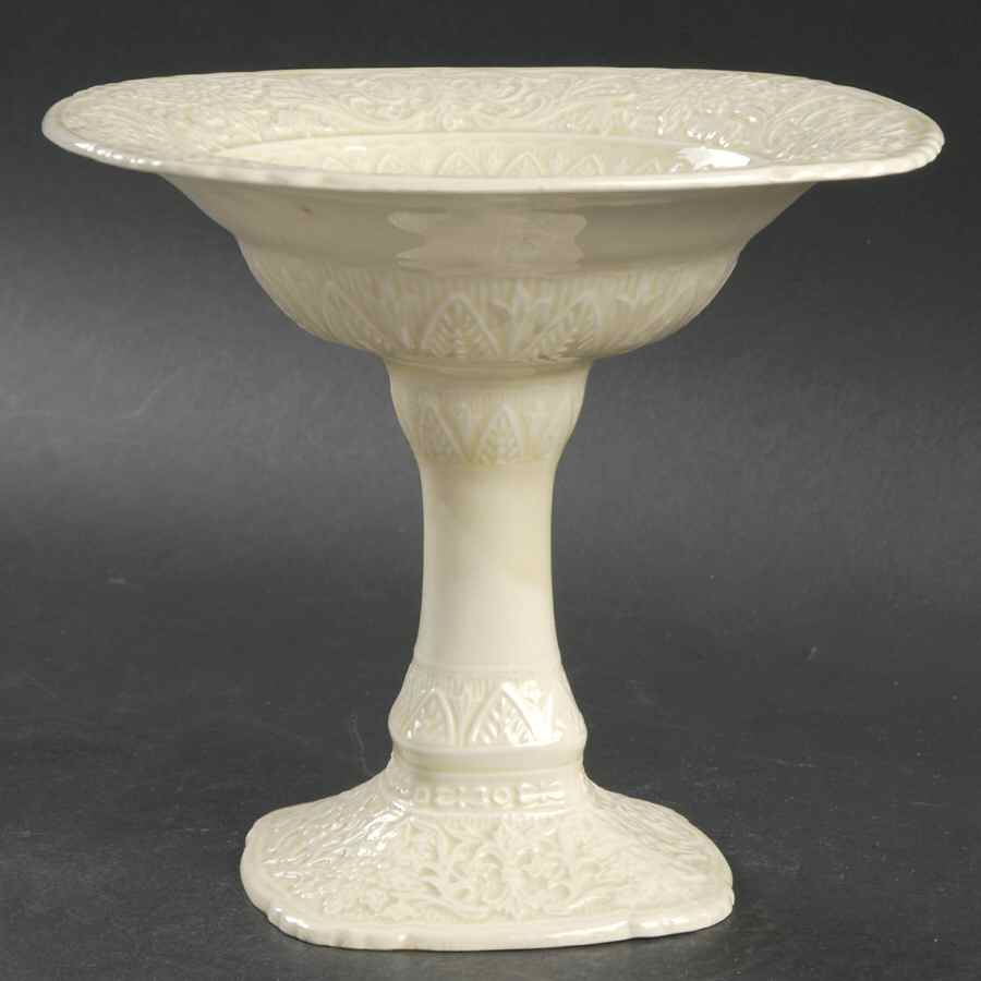 Beverly Cream Round Compote (Height X Width) by Royal Cauldon-1
