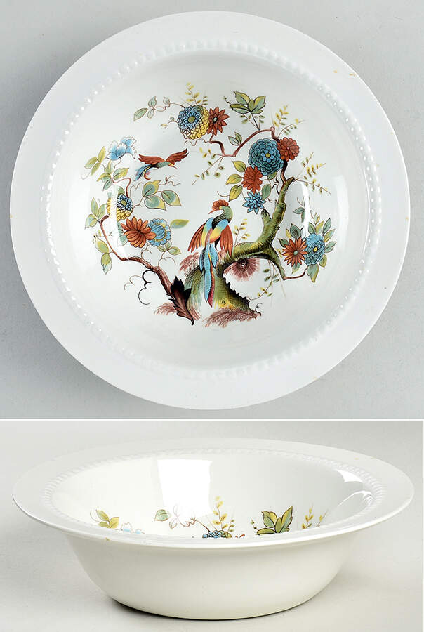 Paradise 8" Round Vegetable Bowl by Royal Cauldon-1