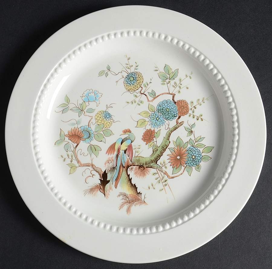 Paradise Salad Plate by Royal Cauldon-1