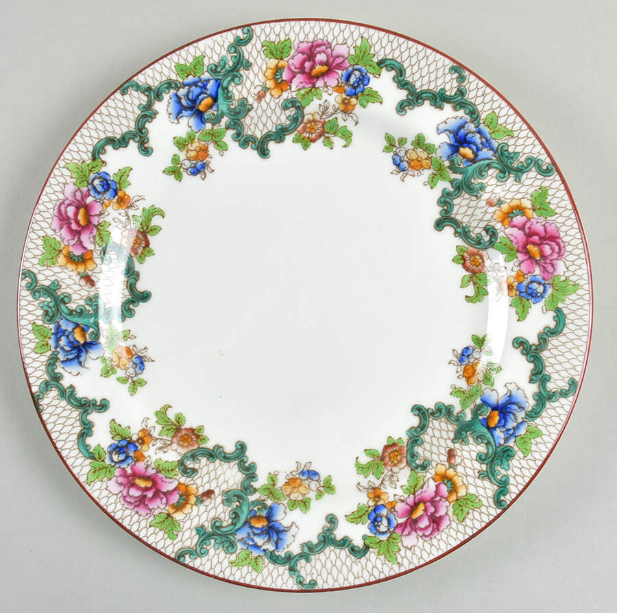 Victoria Luncheon Plate by Royal Cauldon-1