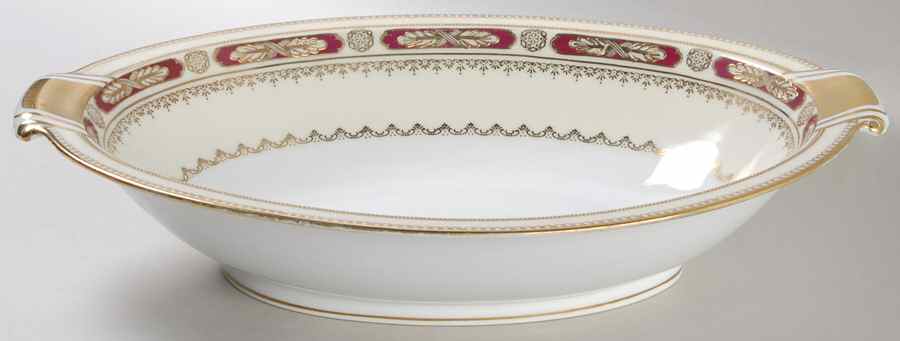 Marion 11" Oval Vegetable Bowl by Royal Embassy-1