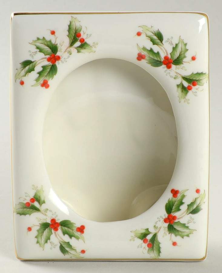 Holly Frame-Holds 3 1/2" X 4 1/2" by Royal Gallery-1