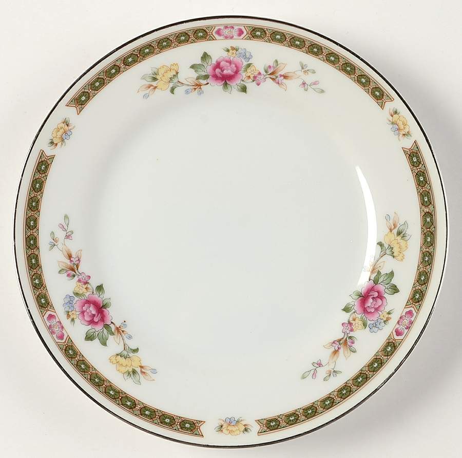 Spring Garden Bread & Butter Plate by Royal Gallery-1