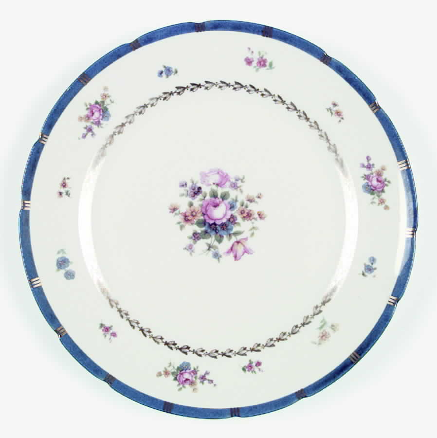 Margaret Rose Dinner Plate by Royal Ivory (Czech, Germany)-1
