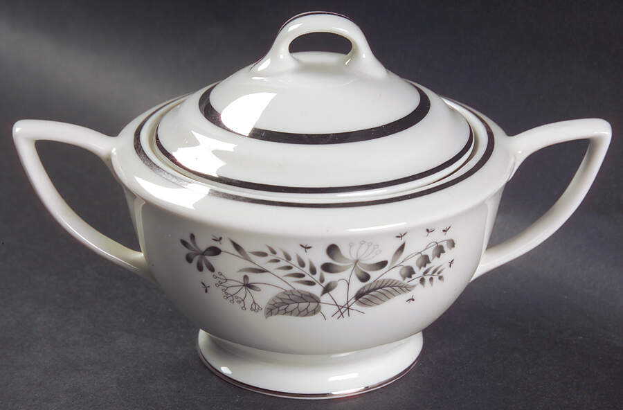 Allegro Sugar Bowl & Lid by Royal Jackson-1