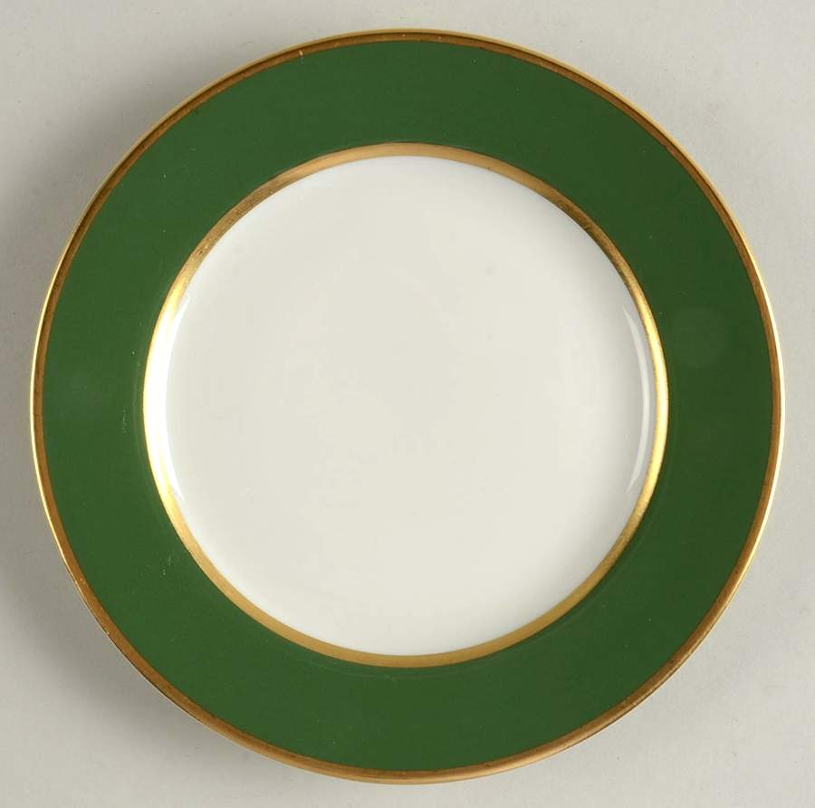 Ambassador Sea Green Bread & Butter Plate by Royal Jackson-1