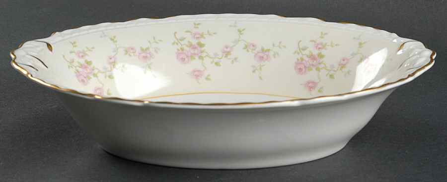 Antoinette 10" Oval Vegetable Bowl by Royal Jackson-1