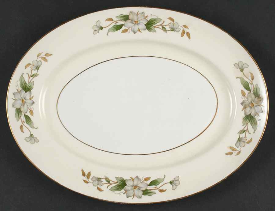 Arlington 11" Oval Serving Platter by Royal Jackson-1