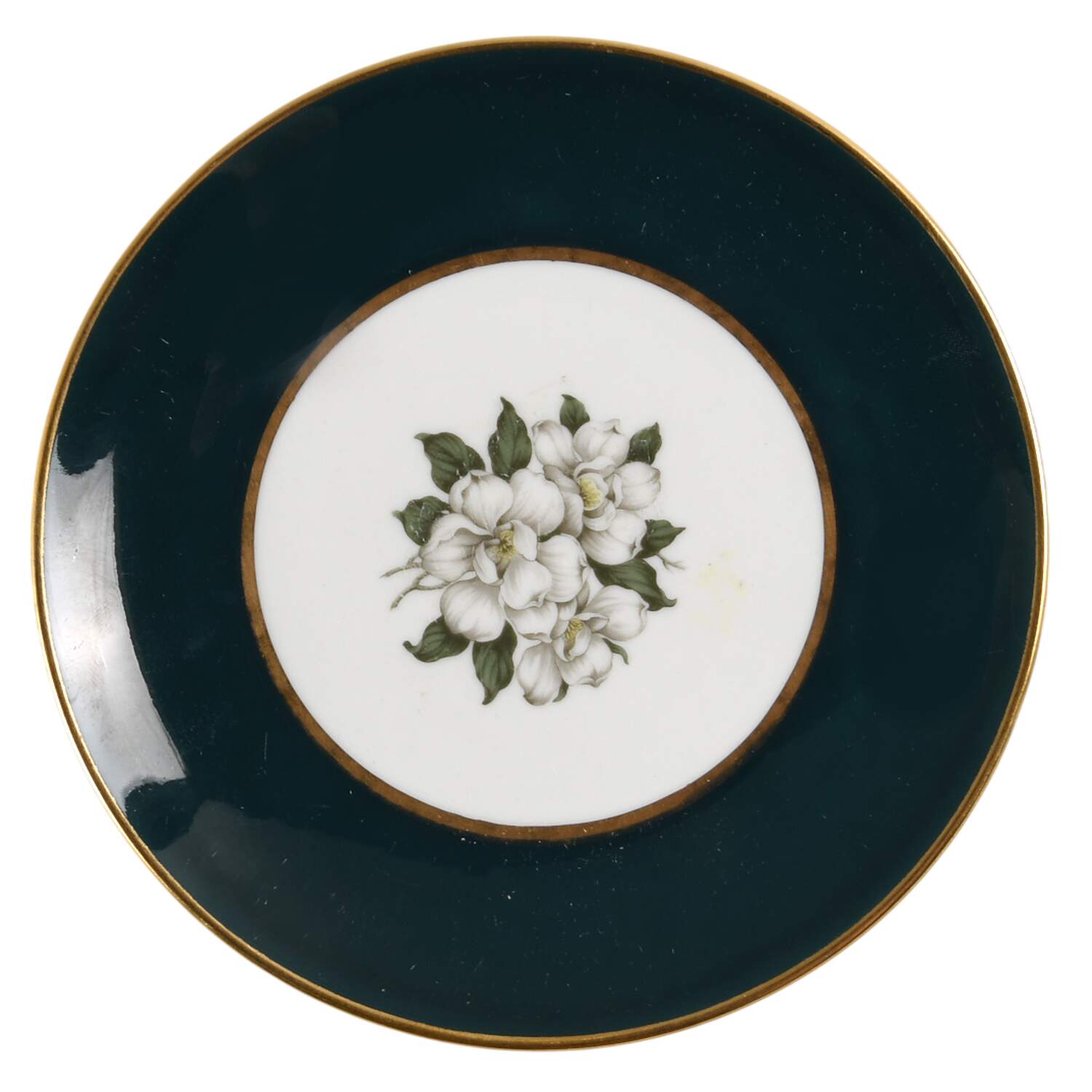 Countess Madison Teal Green Saucer for Cream Soup Bowl by Royal Jackson-1