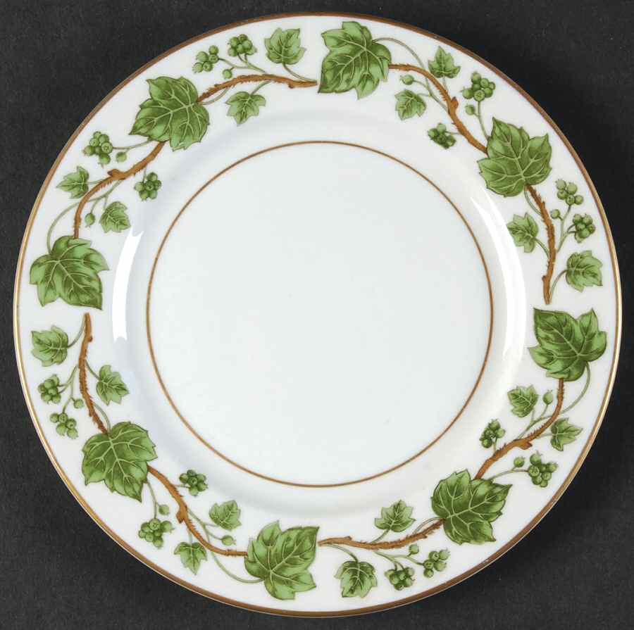 Emerald Ivy Bread & Butter Plate by Royal Jackson-1