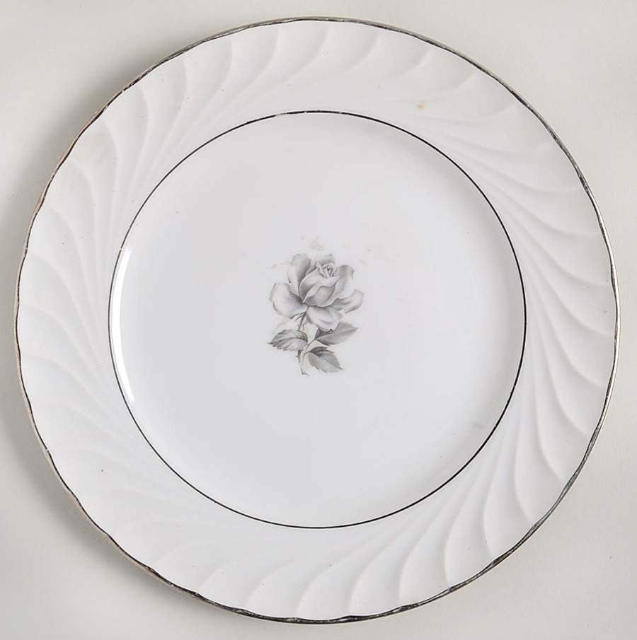 Lavender Rose Salad Plate by Royal Jackson-1