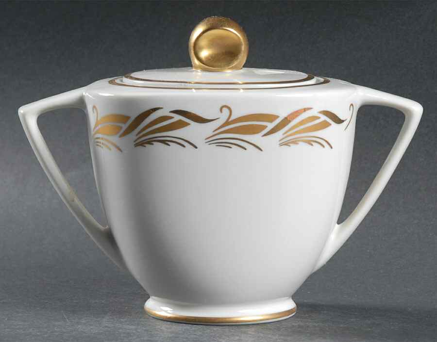 La Reine Sugar Bowl & Lid by Royal Jackson-1