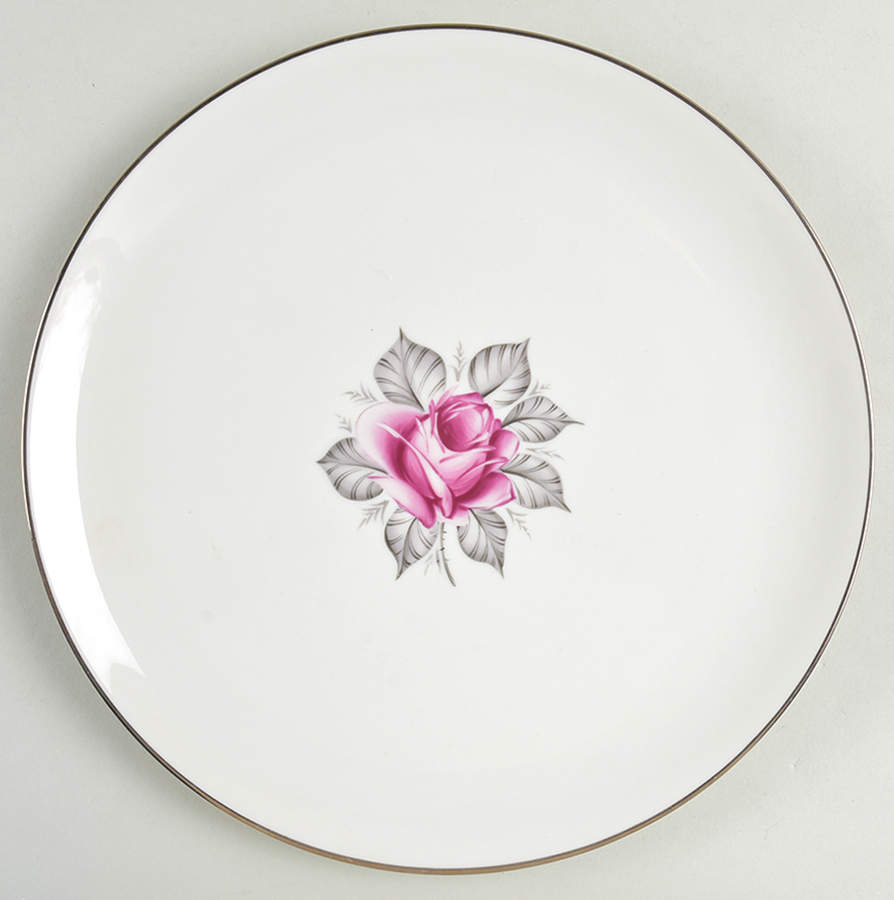Normandy Rose Dinner Plate by Royal Jackson-1