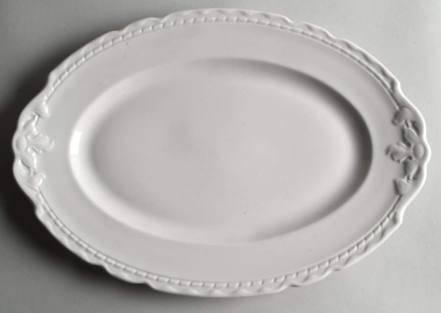 ROJ102 13" Oval Serving Platter by Royal Jackson-1