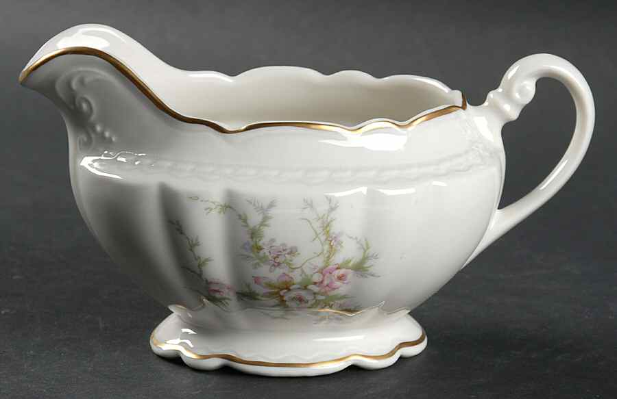 Sandra (Gold Trim) Creamer by Royal Jackson-1