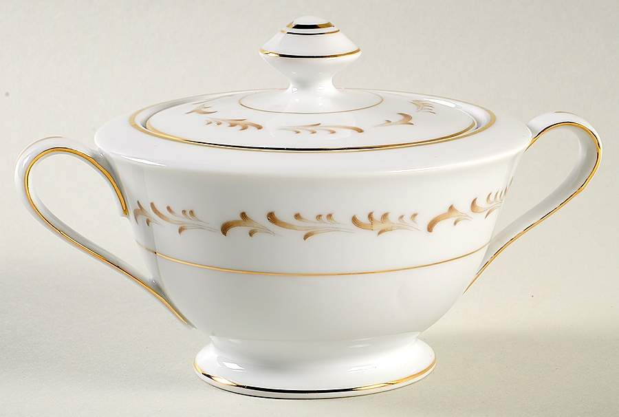 Chantilly Sugar Bowl & Lid by Royal M-Mita-1