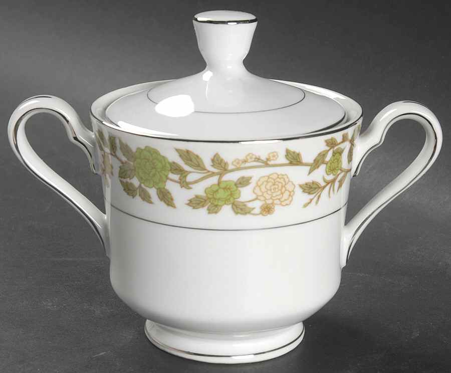 Mayfair Sugar Bowl & Lid by Royal M-Mita-1