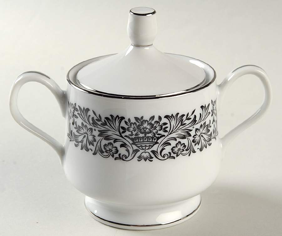 Midnight Lace Sugar Bowl & Lid by Royal Prestige-1