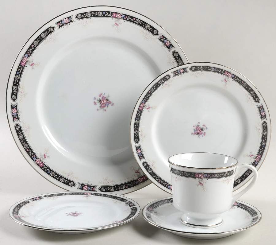Midnight Mood 5 Piece Place Setting by Royal Prestige-1