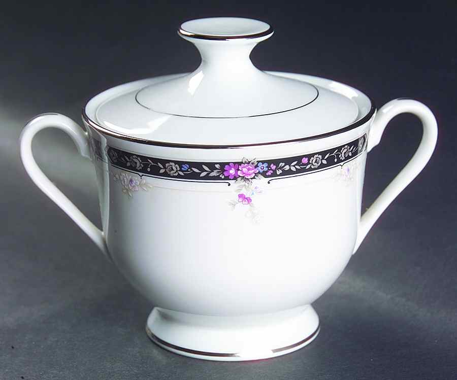 Midnight Mood Sugar Bowl & Lid by Royal Prestige-1