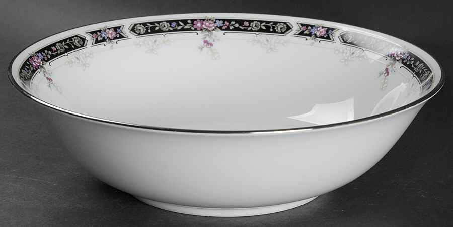 Midnight Mood 9" Round Vegetable Bowl by Royal Prestige-1