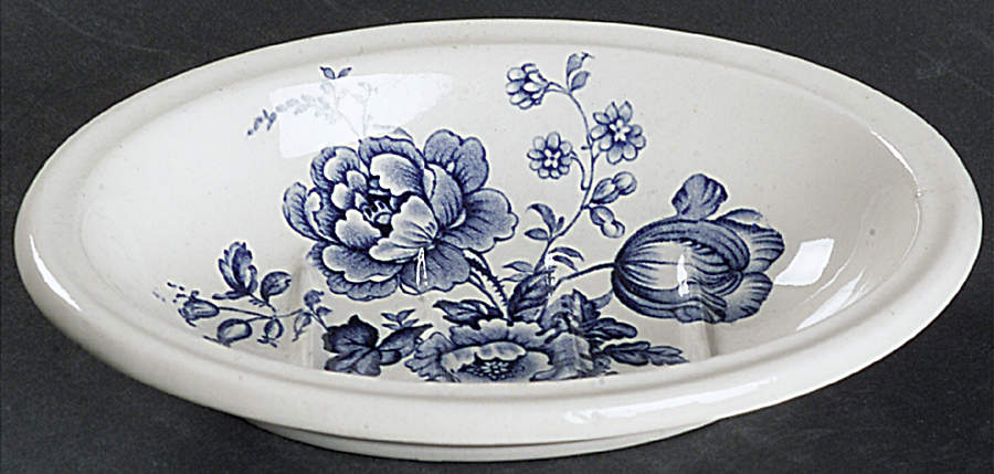 Charlotte Blue Soap Dish by Royal Staffordshire-1