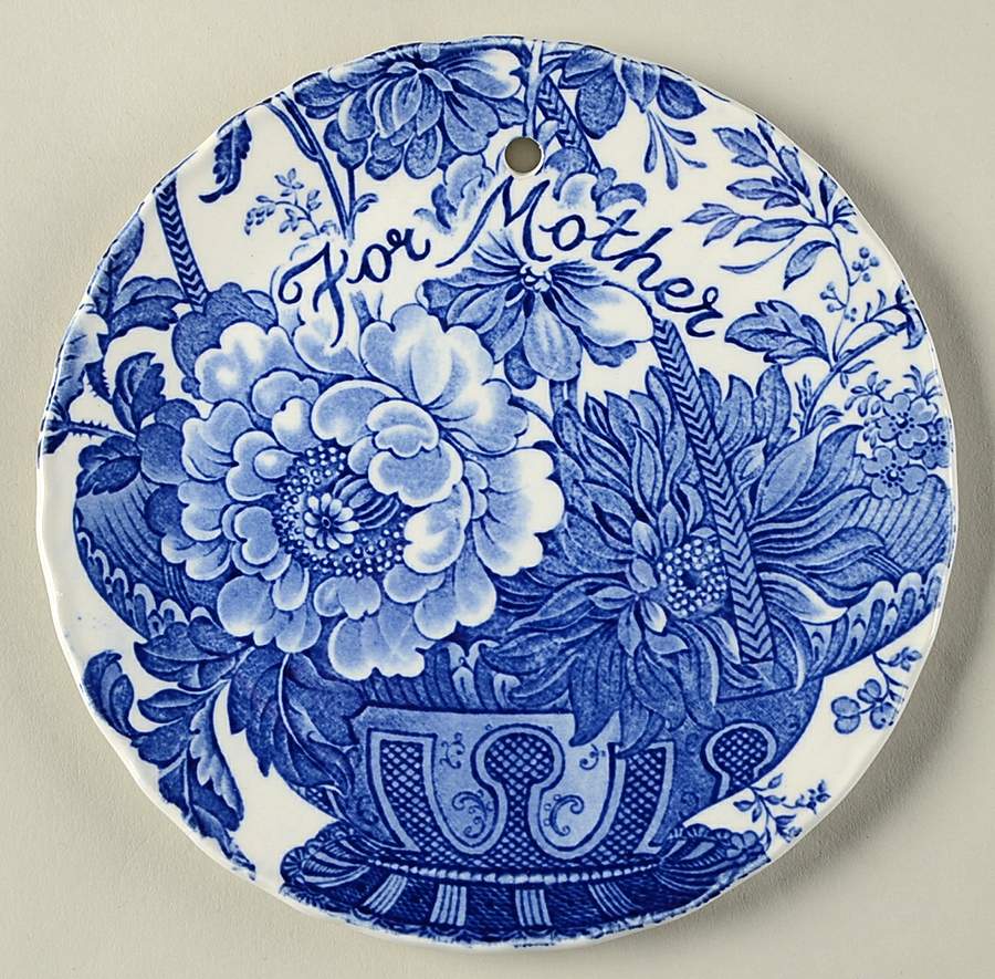 Charlotte Blue Plate Wall by Royal Staffordshire-1