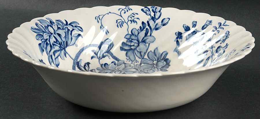 Charlotte Blue 8" Round Vegetable Bowl by Royal Staffordshire-1