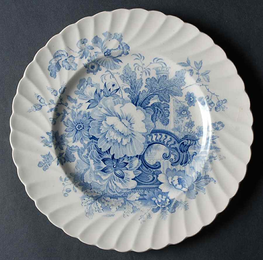 Charlotte Blue Luncheon Plate by Royal Staffordshire-1