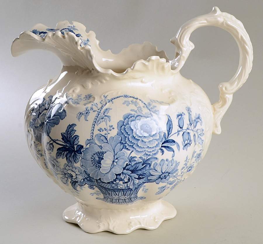 Charlotte Blue 160 Oz Pitcher by Royal Staffordshire-1