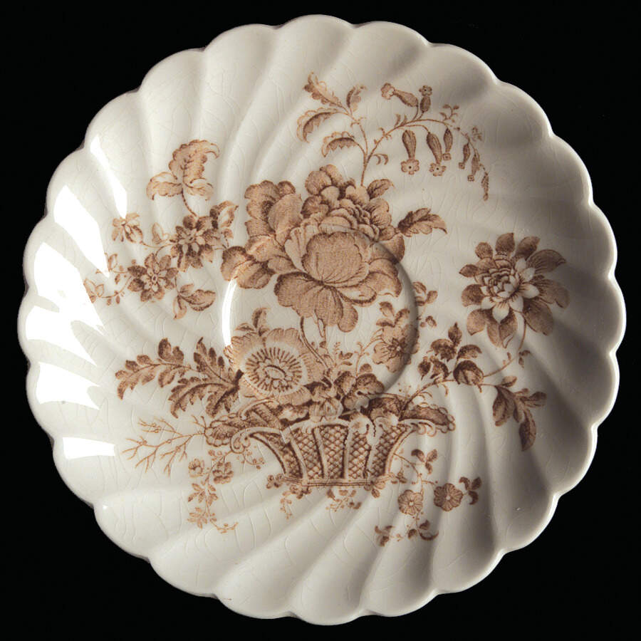 Charlotte Brown Saucer by Royal Staffordshire-1