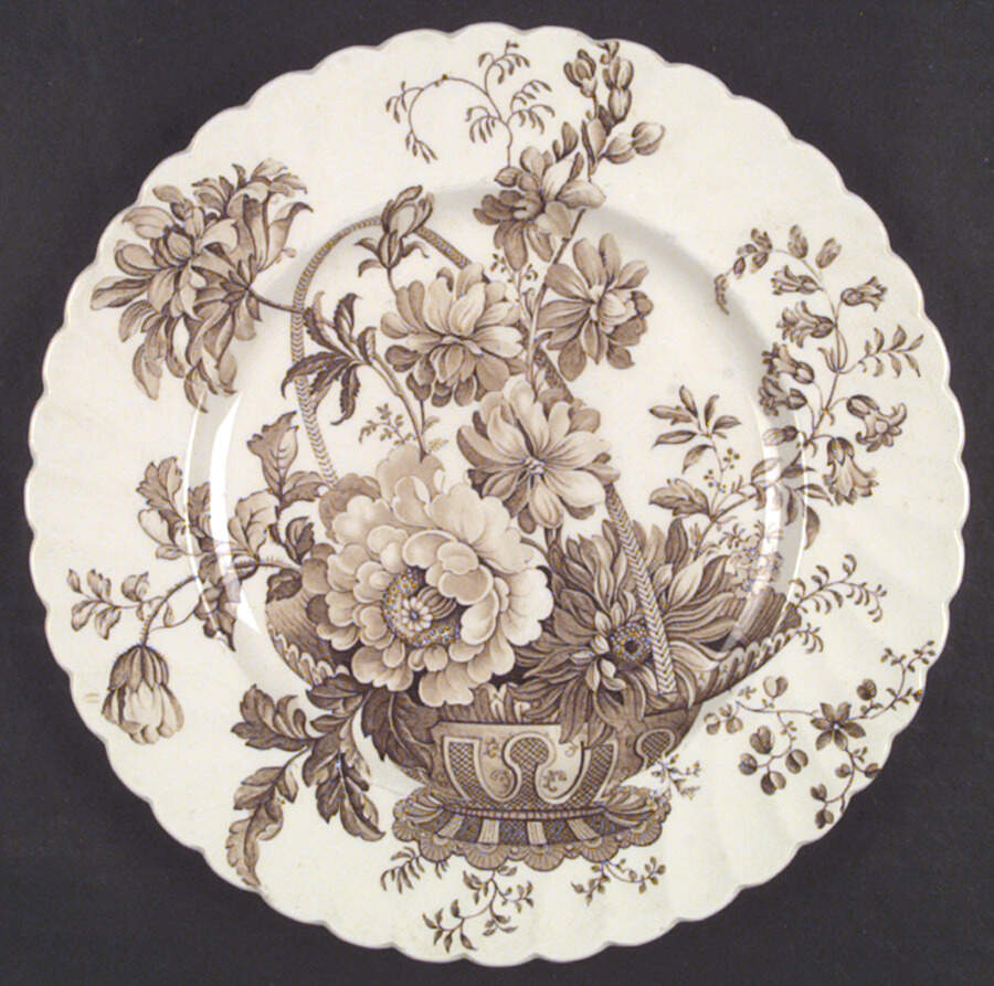 Charlotte Brown Dinner Plate by Royal Staffordshire-1