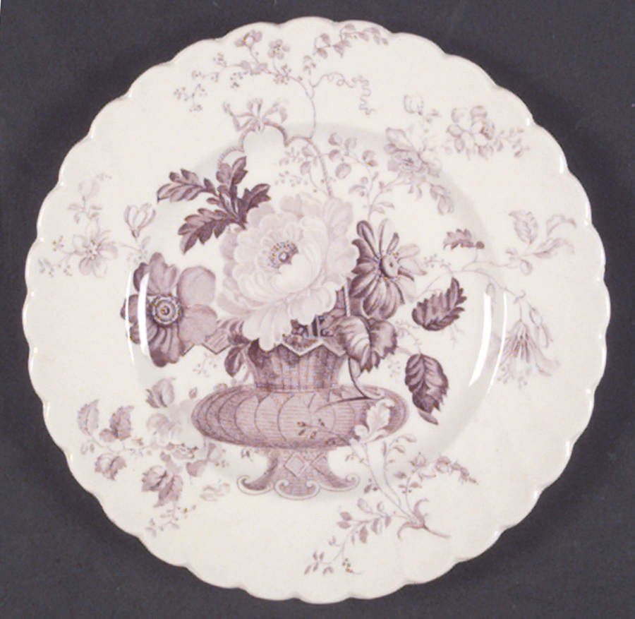 Charlotte Lavender Bread & Butter Plate by Royal Staffordshire-1