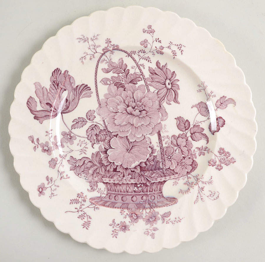 Charlotte Lavender Salad Plate by Royal Staffordshire-1