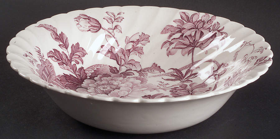 Charlotte Lavender 8" Round Vegetable Bowl by Royal Staffordshire-1