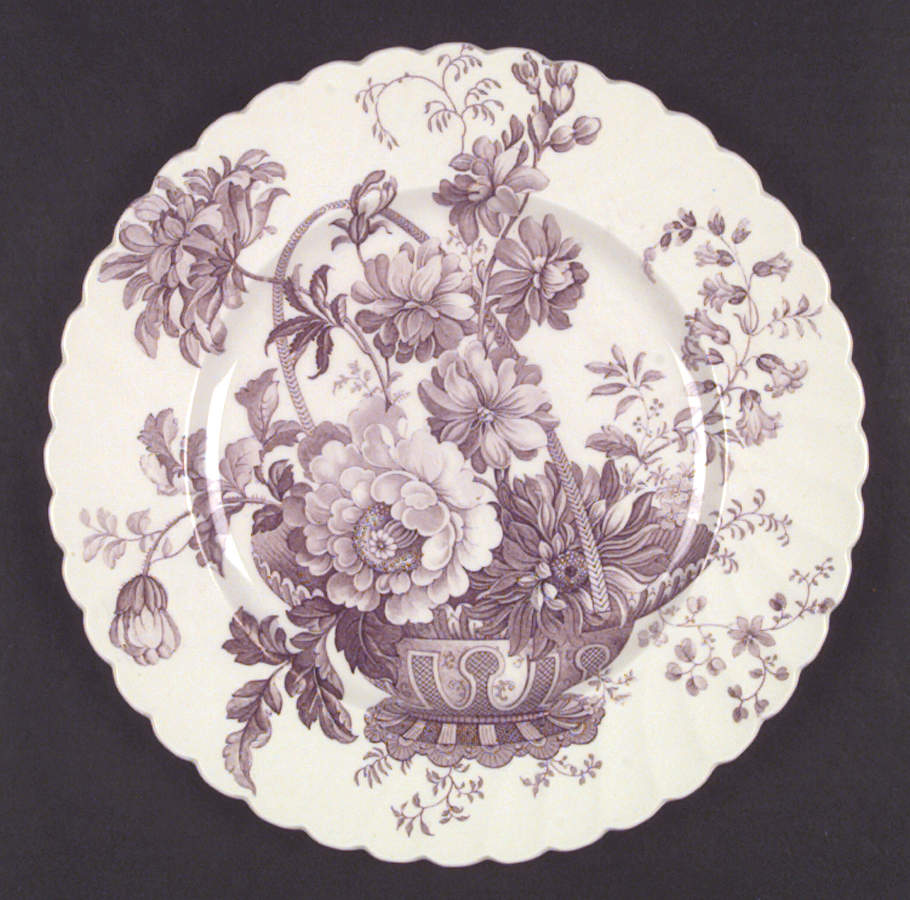 Charlotte Lavender Dinner Plate by Royal Staffordshire-1