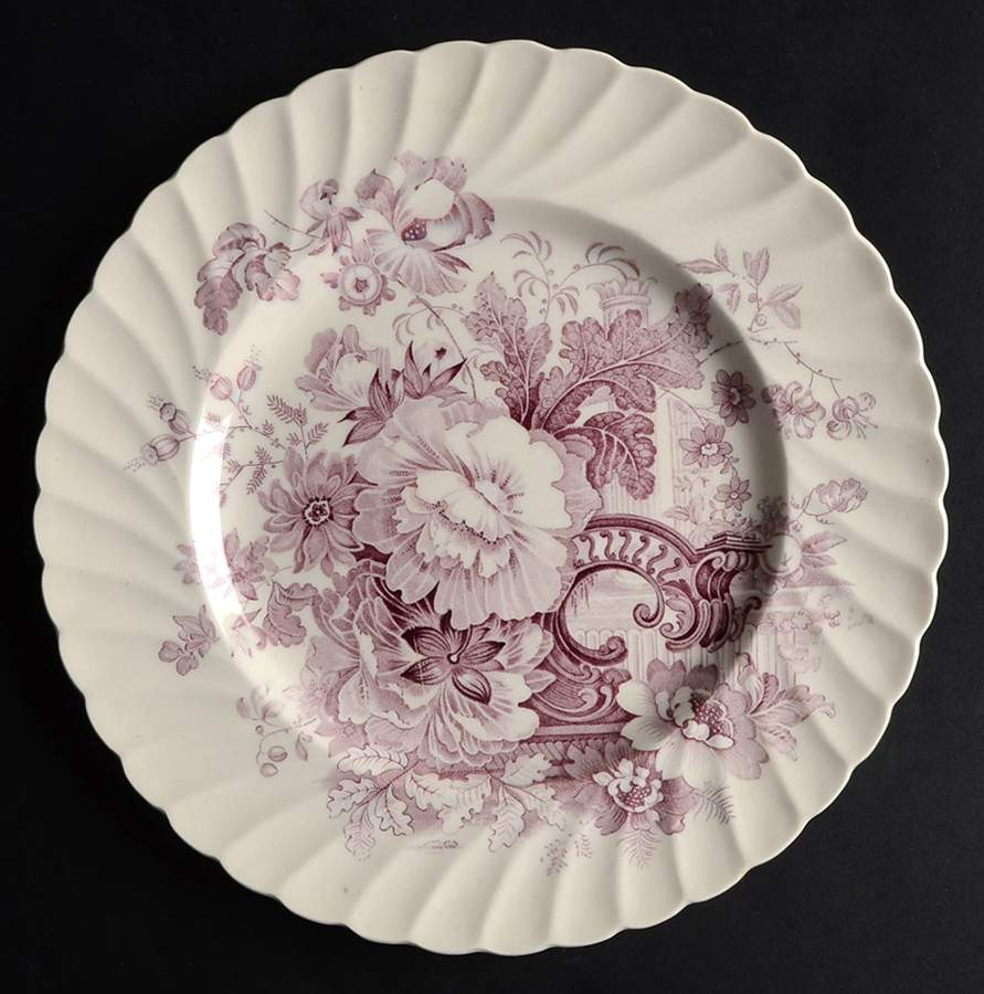Charlotte Lavender Luncheon Plate by Royal Staffordshire-1